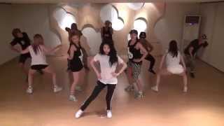 Hyuna-Red dance practise mirror