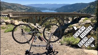 Truckee to Quincy traveling by road bike Part One of Three