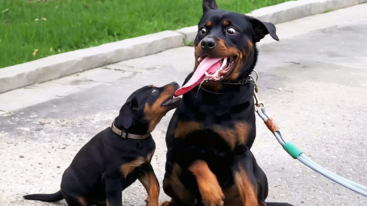 СОБАКИ ВПЕРВЫЕ СТАЛИ РОДИТЕЛЯМИ. САМЫЕ СМЕШНЫЕ МОМЕНТЫ