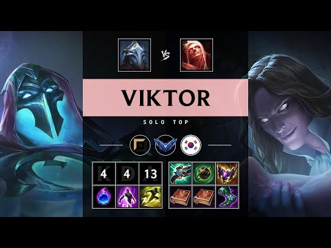 Viktor Top vs Vladimir - KR Diamond Patch 25.13