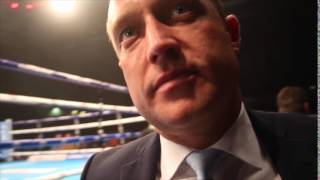FRANCIS WARREN REACTS TO TERRY FLANAGAN WINNING WBO LIGHTWEIGHT CROWN