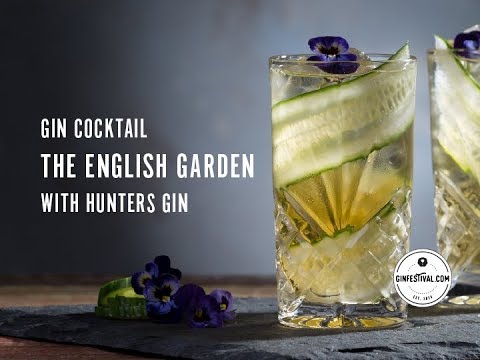 Best summer bbq cocktail - English Garden Gin Cocktail Recipe