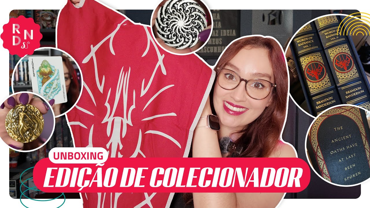 UNBOXING EDIÇÃO DE COLECIONADOR E PACK DOS CAVALEIROS RADIANTES