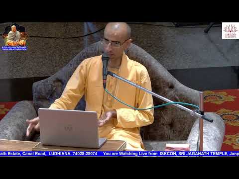 ISKCON  LUDHIANA , JANPATH ESTATE  Live Stream BHAGVATAM CLASS #1.9.30# BY H.G RUKMINI KRISHAN DAS