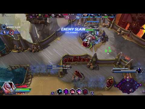 Alarak Discord Strike Stops Sylvanas mid Haunting Wave.