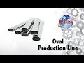 Oval Production Line - Post tension flat duct