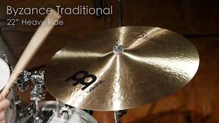 Video thumbnail for Meinl Cymbals B22HR Byzance 22" Traditional Heavy Ride Cymbal by MEINL Cymbals - Official Product Videos