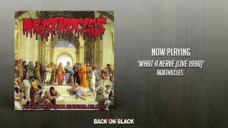 Agathocles - What a Nerve (Live 1990)