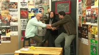 Luis Felipe Gama e Ana Luiza - Vermelho no programa Em Cartaz