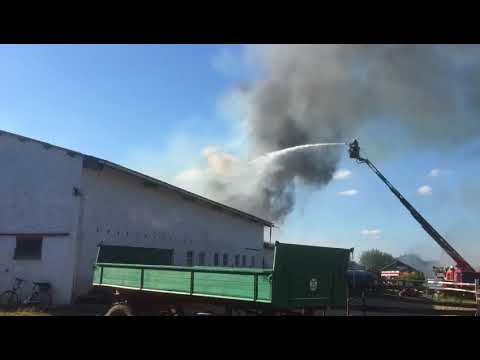 Großfeuer in Astfeld am Kahnstein