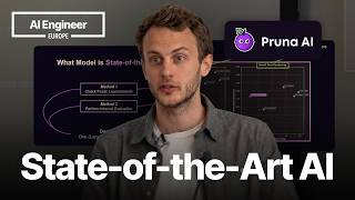 20 days of compute vs 7 hours: rethinking what state-of-the-art means — Bertrand Charpentier, Pruna