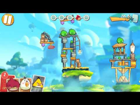 Angry Birds 2: Level 164: Walkthrough (3 STARS) HD