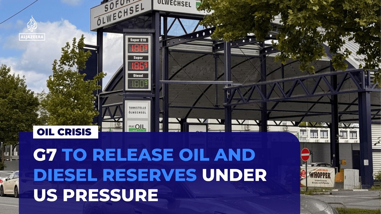 G7 to release 100 million barrels of oil and diesel reserves under US pressure