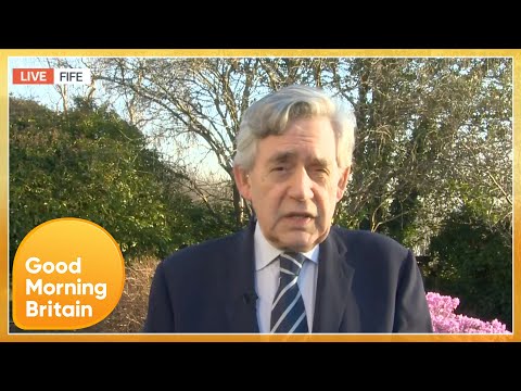 Former PM Gordon Brown Calls For President Putin To Be Tried For War Crimes | Good Morning Britain