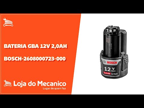 Bateria GBA 12V 2,0AH  - Video