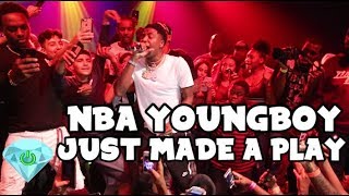 NBA Youngboy - Just Made A Play - Live Performance (shot by @poweredondiamonds)