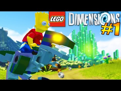 LEGO Dimensions Walkthrough Part 1 - The Simpsons Meet Batman (Lego Dimensions)