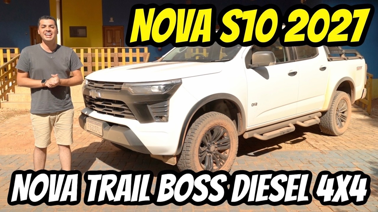 NOVA CHEVROLET S10 TRAIL BOSS - POR QUE VENDE POUCO SE FICOU MELHOR?