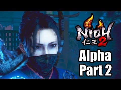 NIOH 2 Alpha Gameplay Part 2 - The Viper's Sanctum Mission [PS4 PRO]