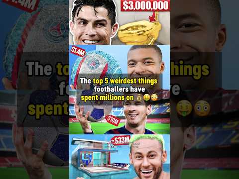 Top 5 WEIRDEST THINGS footballers have bought 🤣 #football