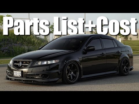Supercharged Acura TL Type-S Full Build Breakdown!