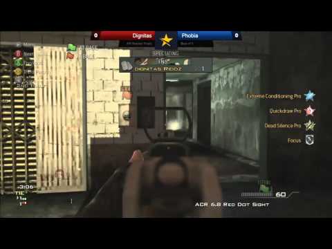 EGL7 : Mad Catz Call of Duty: MW3 (Xbox 360) : Dignitas vs Phobia - 5th/6th Placement - Map 1