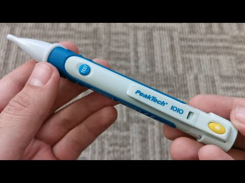 PeakTech P 1010 Magnetic Field Detector - review and quick test