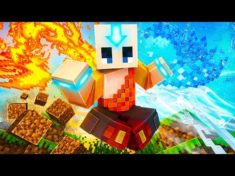 Minecraft, but I'm the AVATAR...