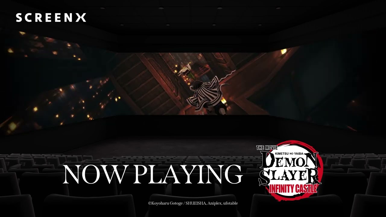 DEMON SLAYER: KIMETSU NO YAIBA - INFINITY CASTLE | Now Playing | Exclusively In ScreenX Now