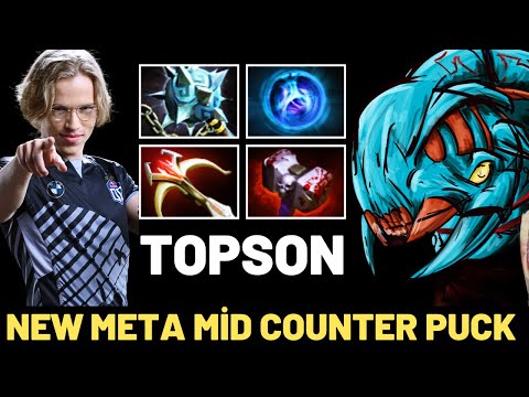TOPSON Weaver New Meta Mid Counter Puck 7.31 Dota 2