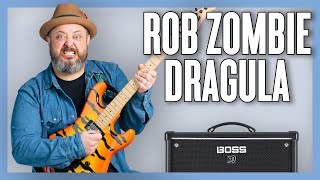 Learn to Play Rob Zombie Dragula • Guitar Lesson + Tutorial