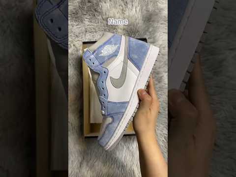 Jordan 1 Retro High Hyper Royal Smoke Grey