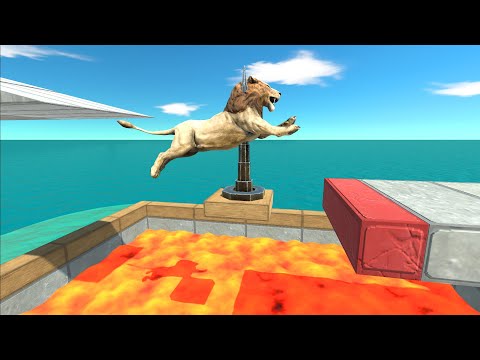 Piercer Penetrates All Units When Jumping Over The Lava Lake - ARBS