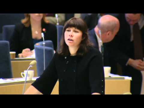 Partiledardebatt Oktober 2011: Åsa Romson (MP)