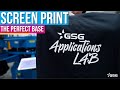 How To Print a PERFECT Underbase | Screen Printing Tutorial Epic Quick White | White Ink Wednesday