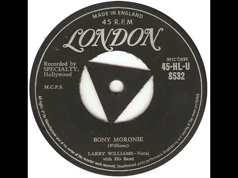 UK New Entry 1958 (11) Larry Williams with His Band - Bony Moronie