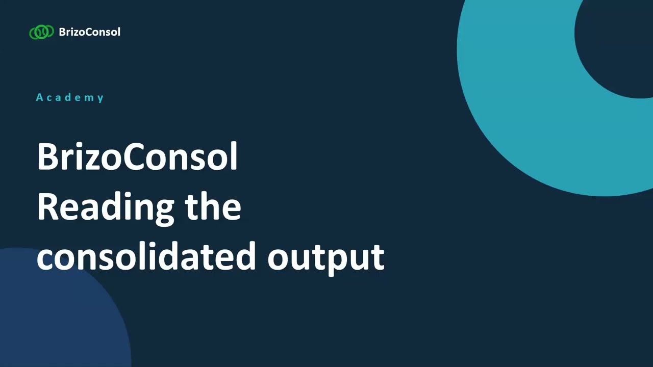 Reading Behind Your Consolidated Numbers
