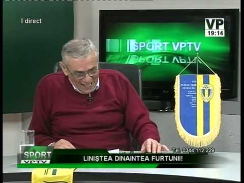 Emisiunea Sport VPTV – Emanoil Savin,  Mircea Baganagiu și Adrian Moroianu – 15 decembrie 2014