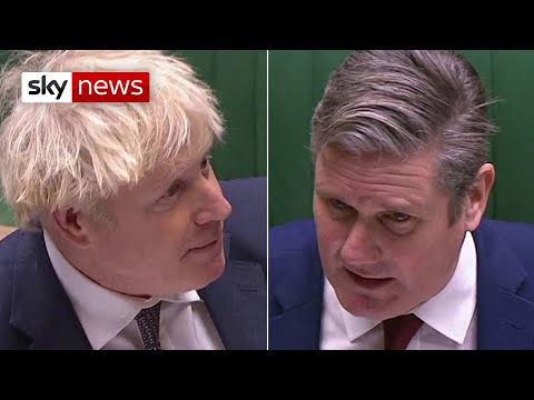 Watch in full: Boris Johnson faces Sir Keir Starmer at PMQs