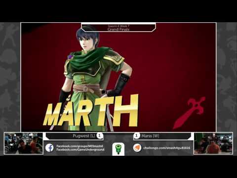 S4@GU 8-16 (Grand Finals): Marss (ZSS) vs Pugwest (Marth)