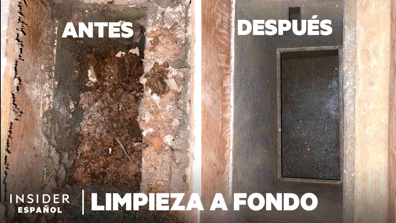 Cómo se limpia el polvo de hace décadas de los conductos de aire | Limpieza a fondo | Insider