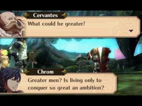 Fire Emblem Awakening - Chapter 16 Chrom and Cervantes Conversation