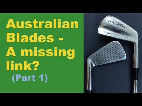 Dunlop Maxfli Australian Blades. A Missing Link in the Story?  Greentree Lee Trevino Personal. #golf