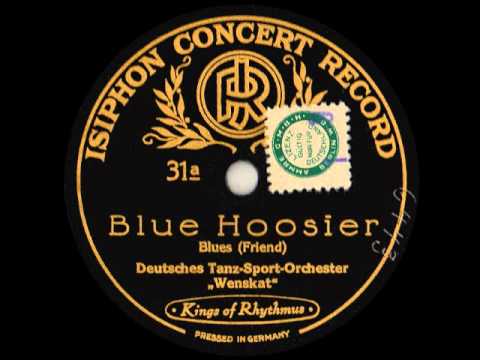 German Jazz 1924 - Reinhard Wenskat : Blue Hoosier Blues