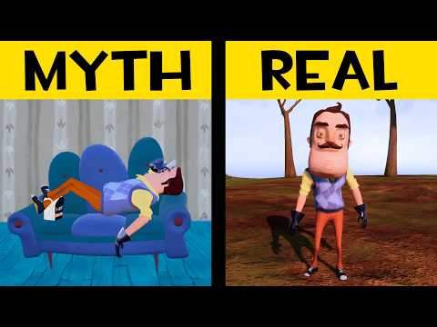 Testing 35 Myths in Hello Neighbor!