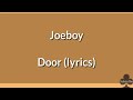 Joeboy   Door Lyrics