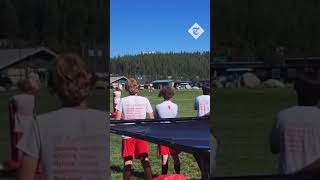 Black bear interrupts college football practice in Northern California