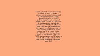 Download the video "movecopy file using an ftp server"