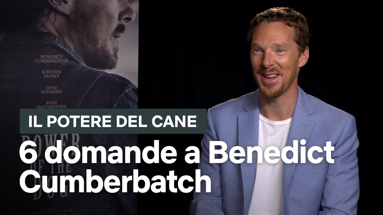 Intervista a Benedict Cumberbatch per IL POTERE DEL CANE a Venezia78 | Netflix Italia