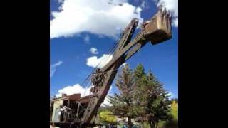 preview picture of video 'Bucyrus 50-B Steam Shovel'